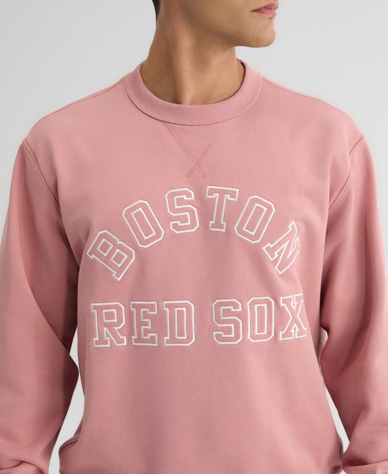 Men's Boston Red Sox Iconic Relaxed-Fit Terry Sweatshirt