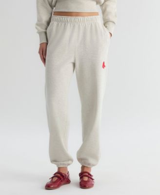 Women's Boston Red Sox High-Rise Terry Track Pants