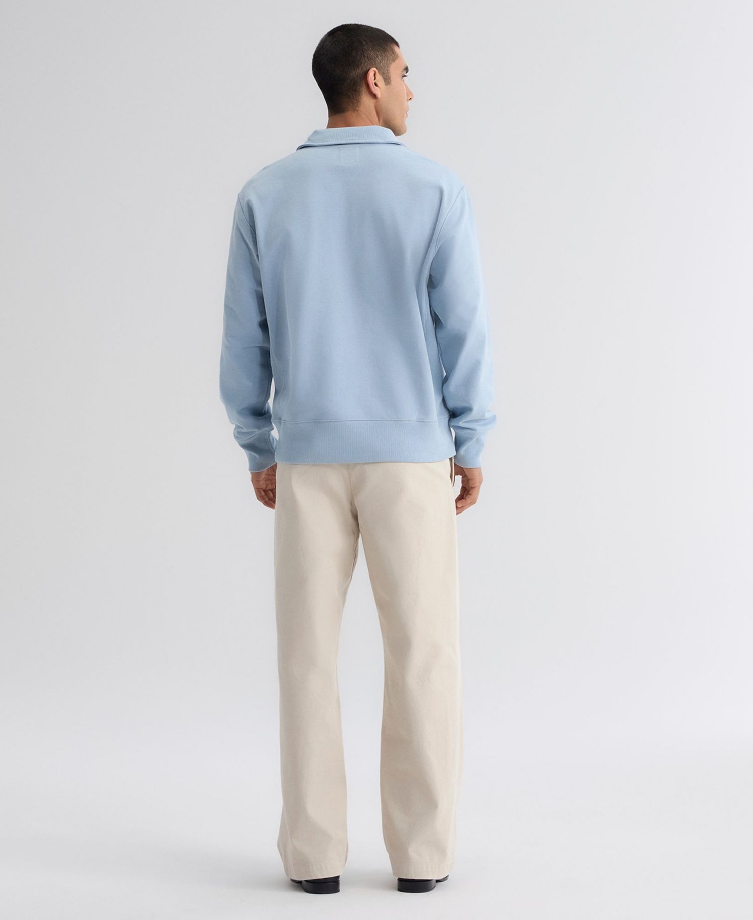 Men's Chicago Cubs Iconic Quarter-Zip Relaxed-Fit Sweatshirt