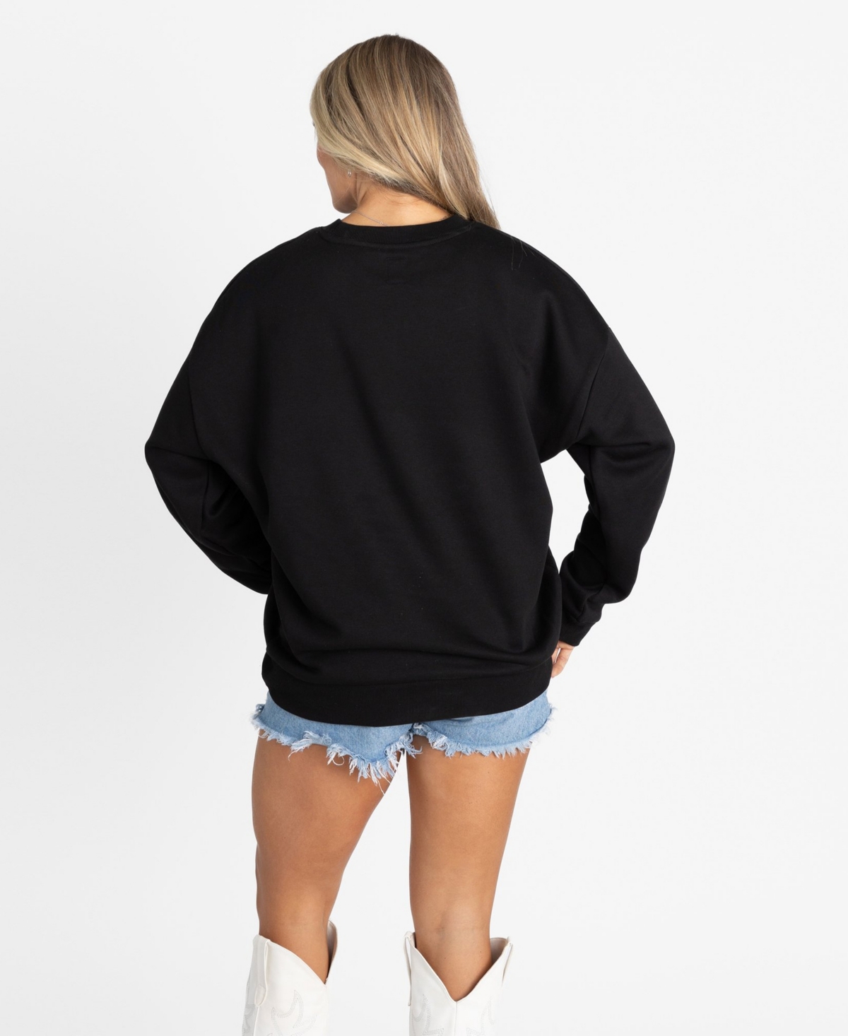 Gameday Couture Women's Detroit Lions Oversized Fleece Sweatshirt