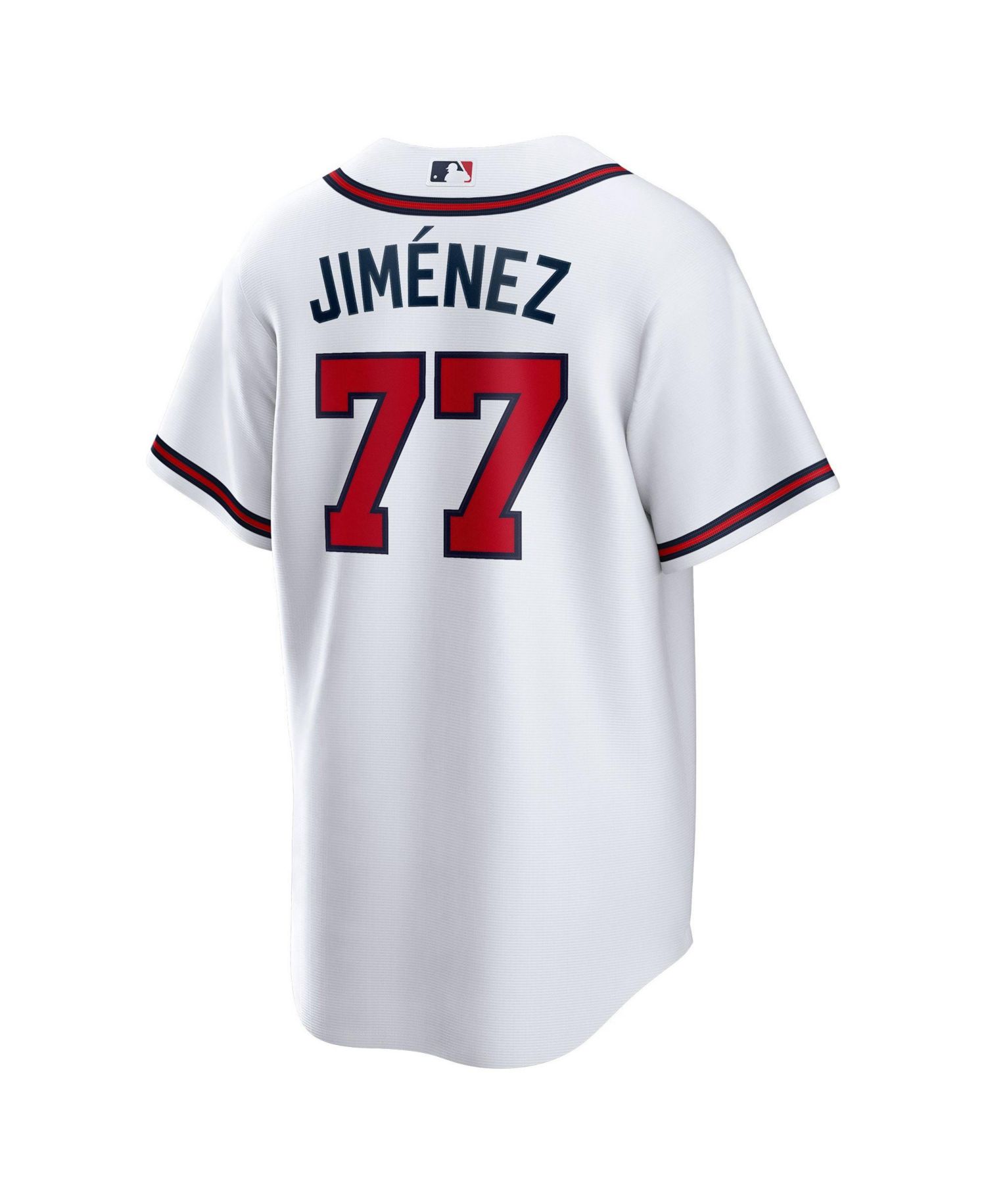 Men's Atlanta Braves Joe Jim&eacute;nez V-Neck Jersey