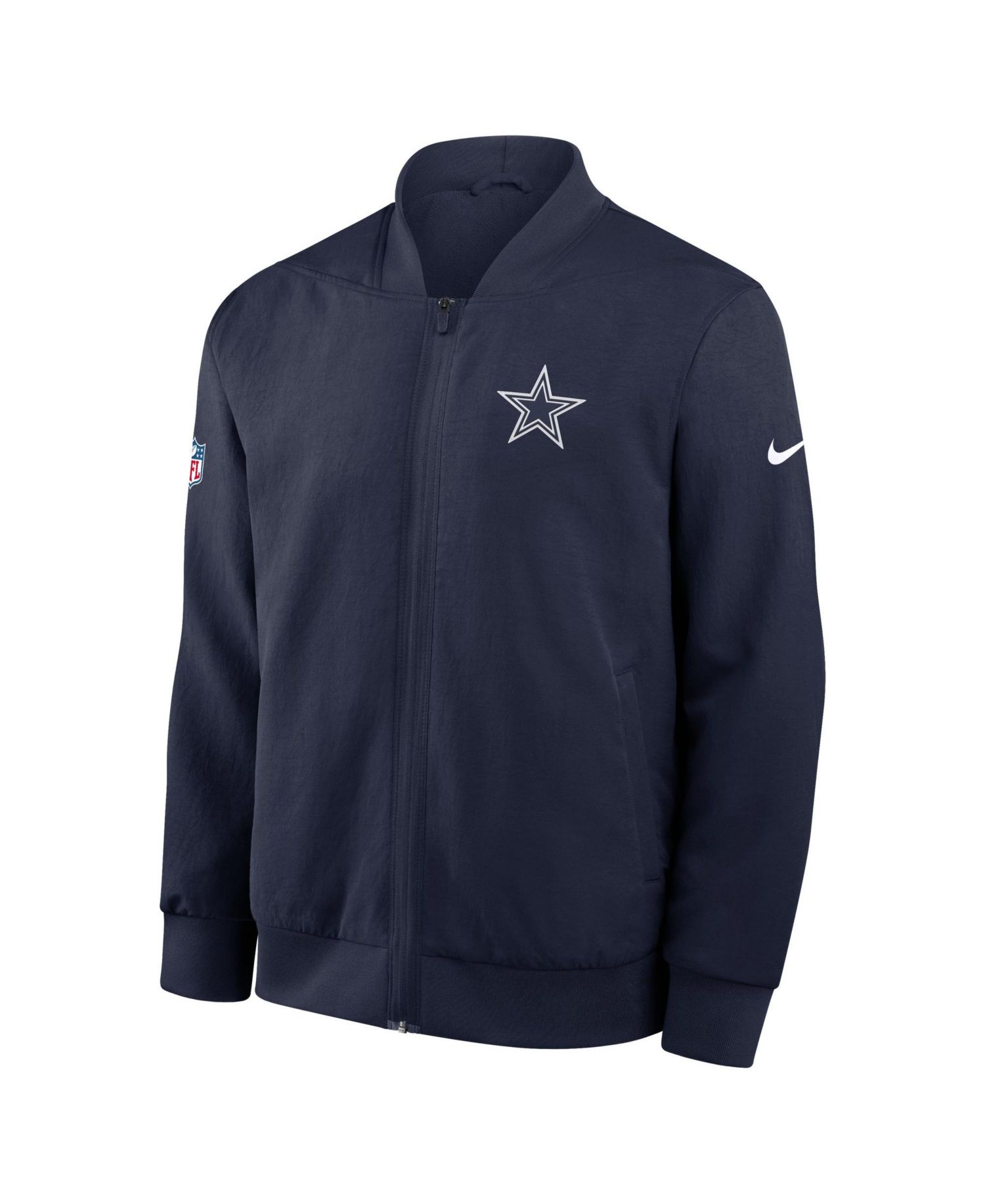 Men's Dallas Cowboys Sideline Full-Zip Bomber Jacket
