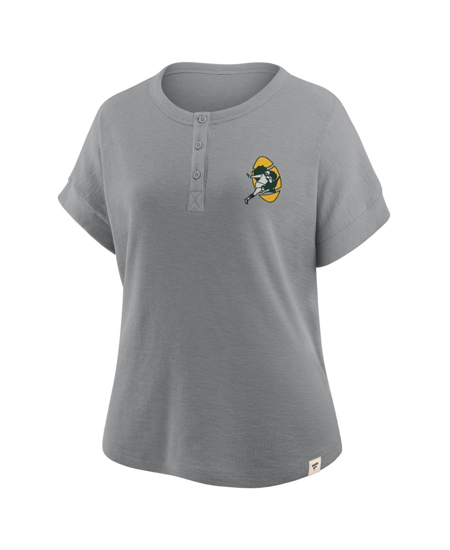 Women's Hometown Premium Oversized Short-Sleeve Henley Shirt