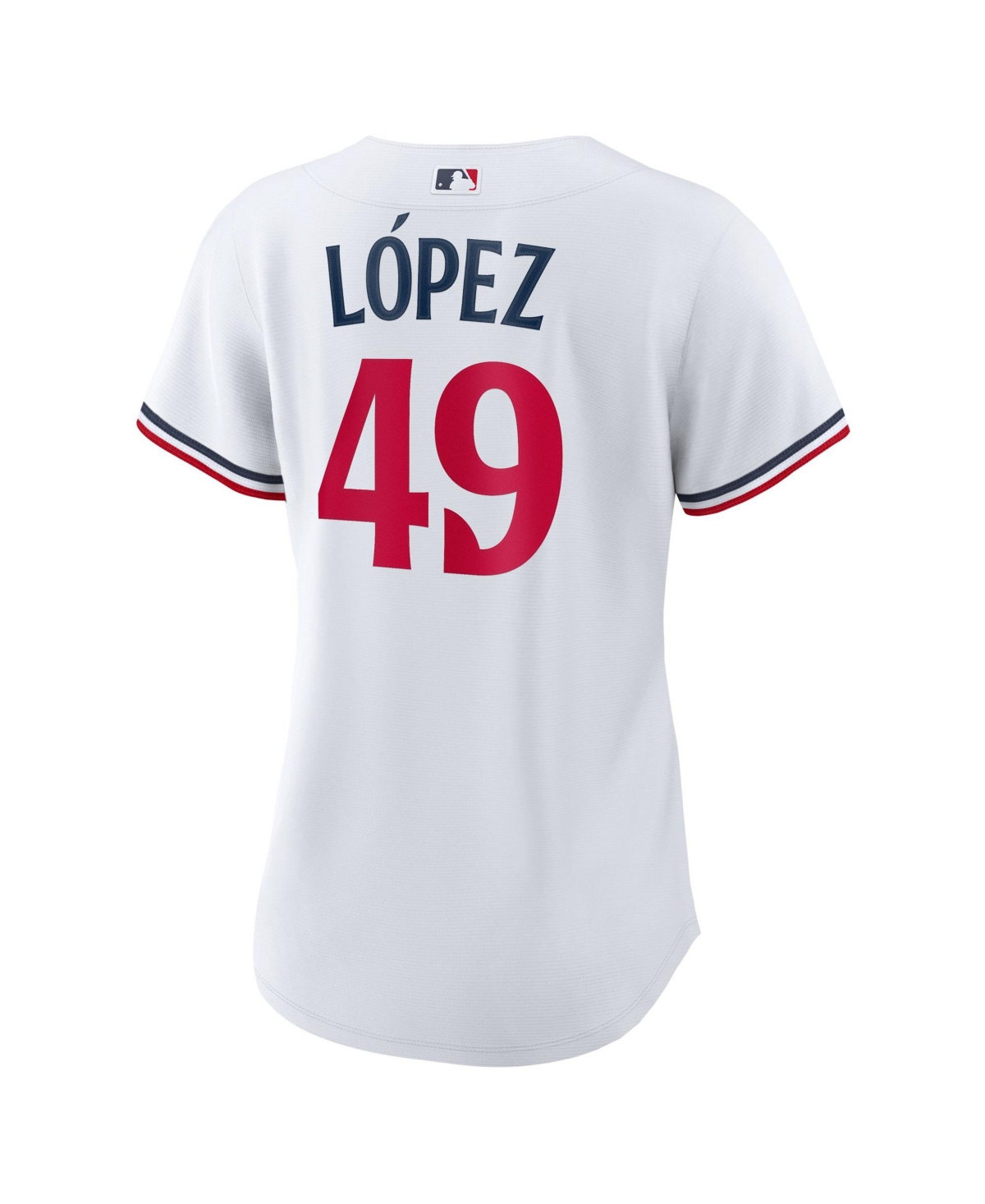 Nike Women's Minnesota Twins Pablo Lopez Replica V-Neck Jersey