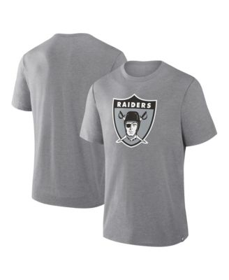 Men's Las Vegas Raiders Vintage Heritage Tribute Graphic Tri-Blend T-Shirt