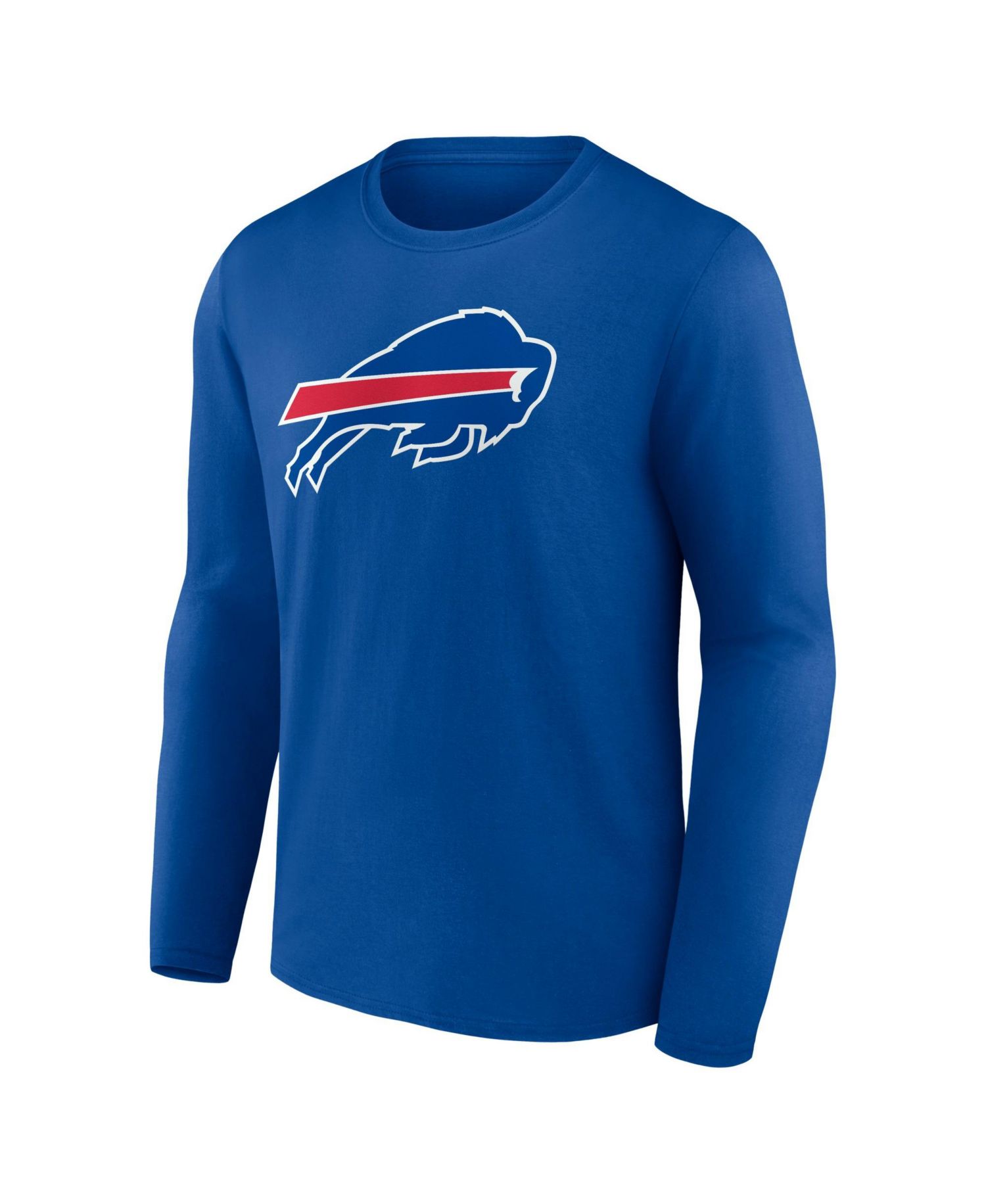Men's Buffalo Bills Long-Sleeve Crew-Neck Classic-Fit T-Shirt