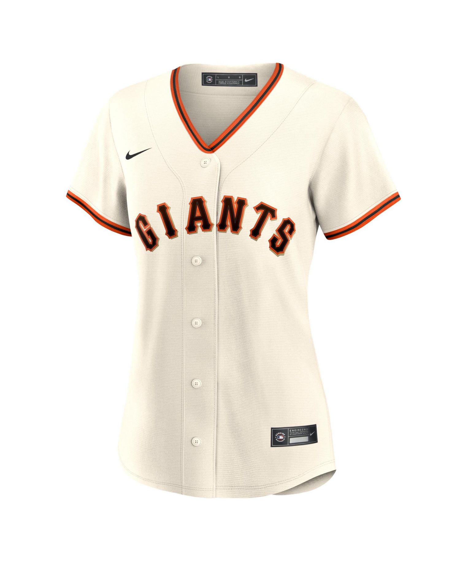 Women's San Francisco Giants Home Replica Full-Button Front Jersey