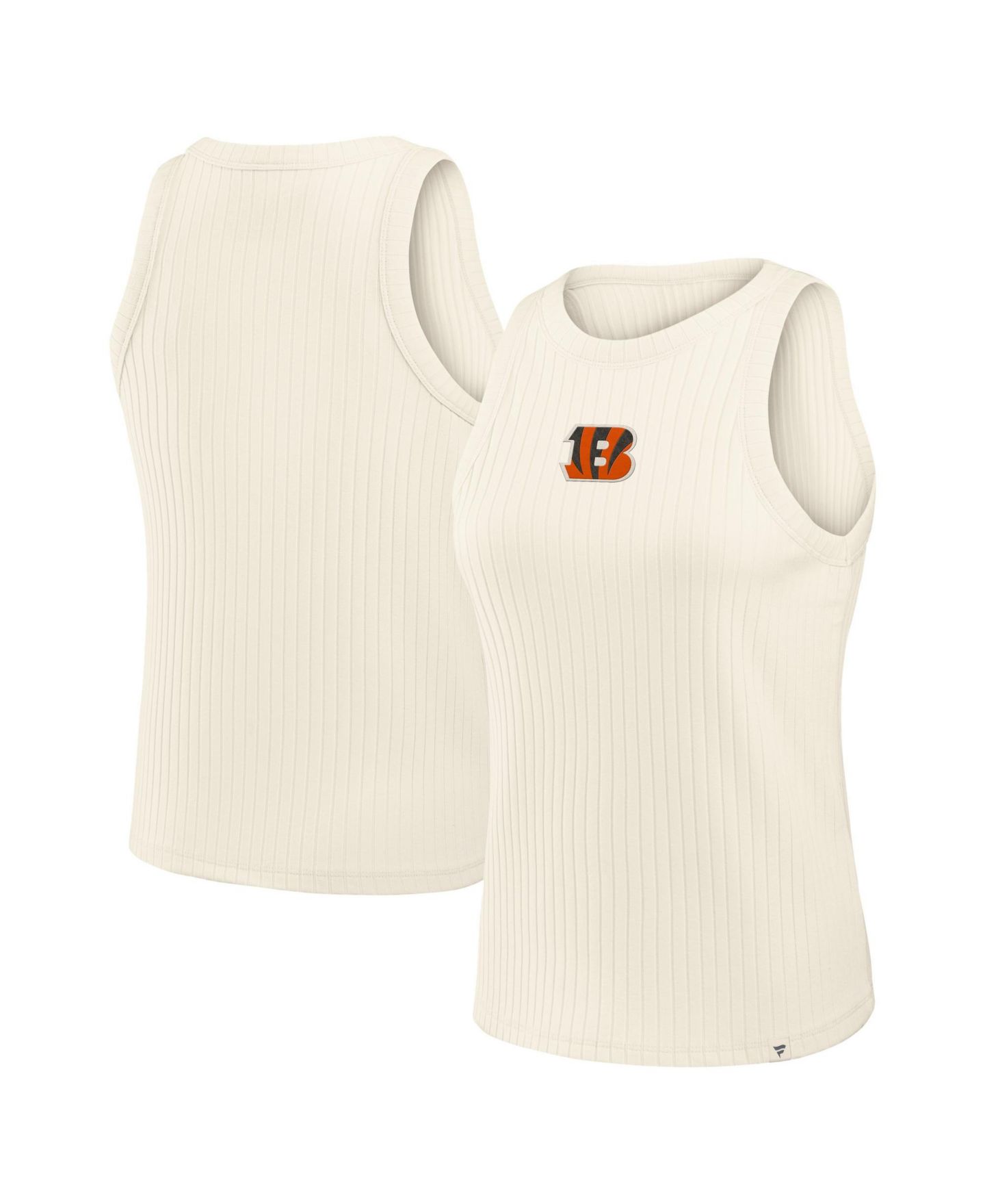 Женский топ Fanatics Cincinnati Bengals Star Play Ribbed Slim-Fit — фото 1