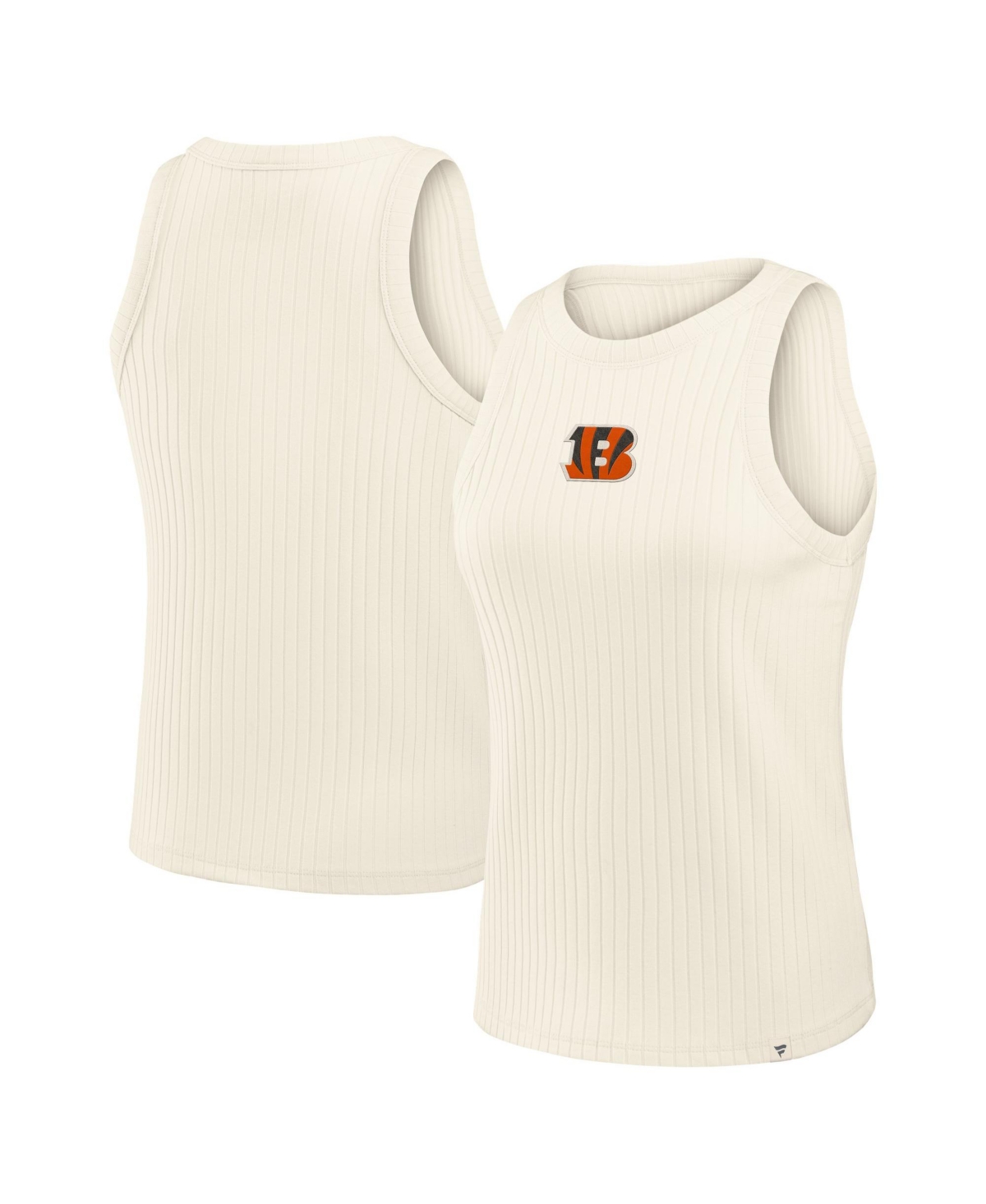 Fanatics Women's Cincinnati Bengals Star Play Ribbed Slim-Fit Tank Top