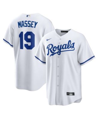 Men's Michael Massey Kansas City Royals Replica Relaxed-Fit Jersey
