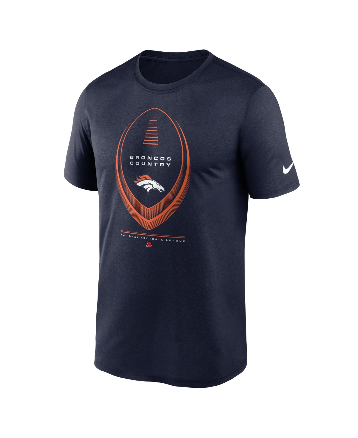 Nike Men's Denver Broncos Legend Icon Screen Print Graphics T-Shirt