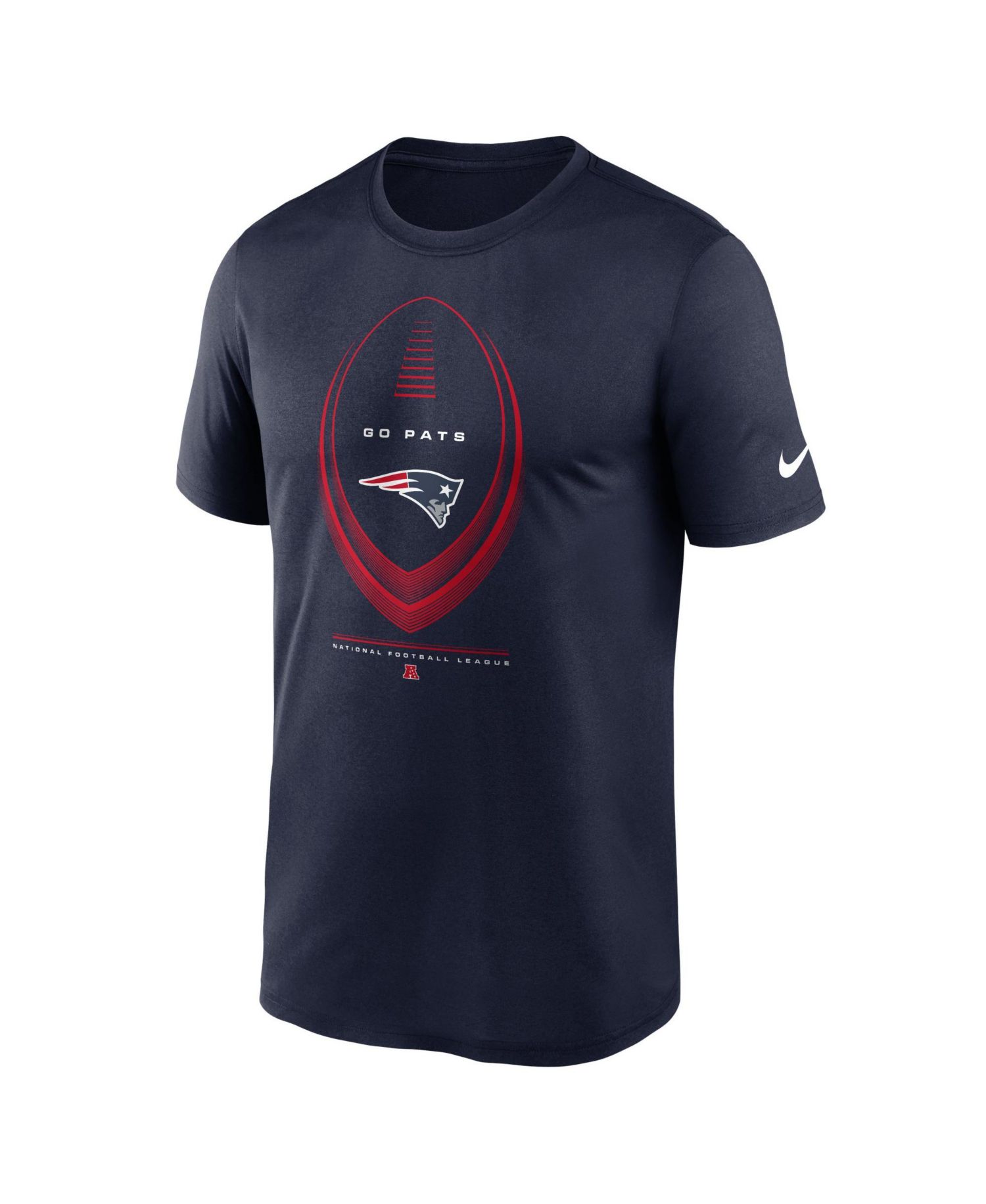 Men's Navy New England Patriots Legend Icon Dri-FIT T-Shirt