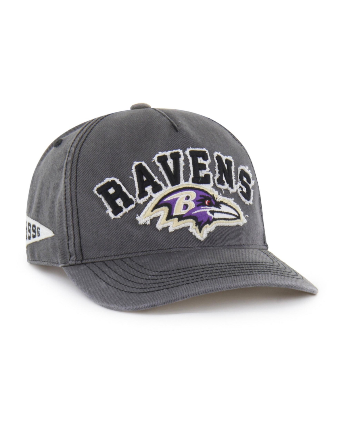 '47 Brand Baltimore Ravens Calderwood Well Worn Hitch Five-Panel Baseball Cap