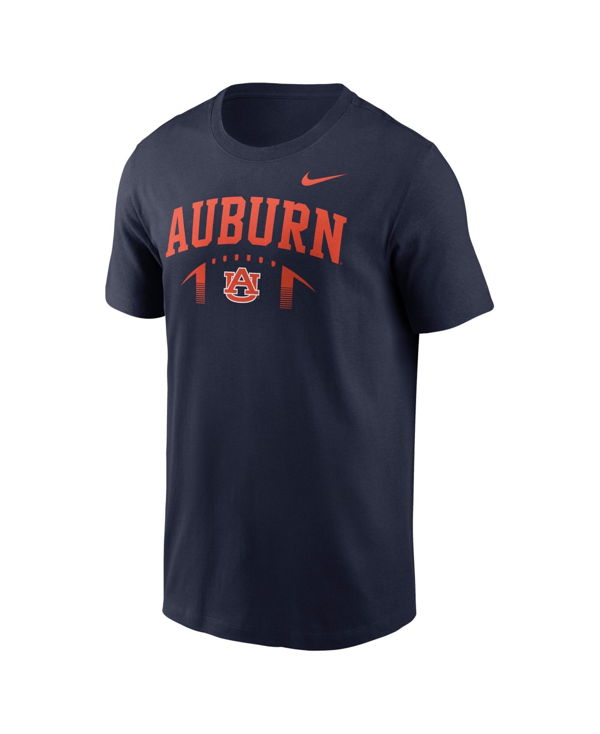 Nike Men's Auburn Tigers Primetime Football Icon Short-Sleeve Crewneck T-Shirt