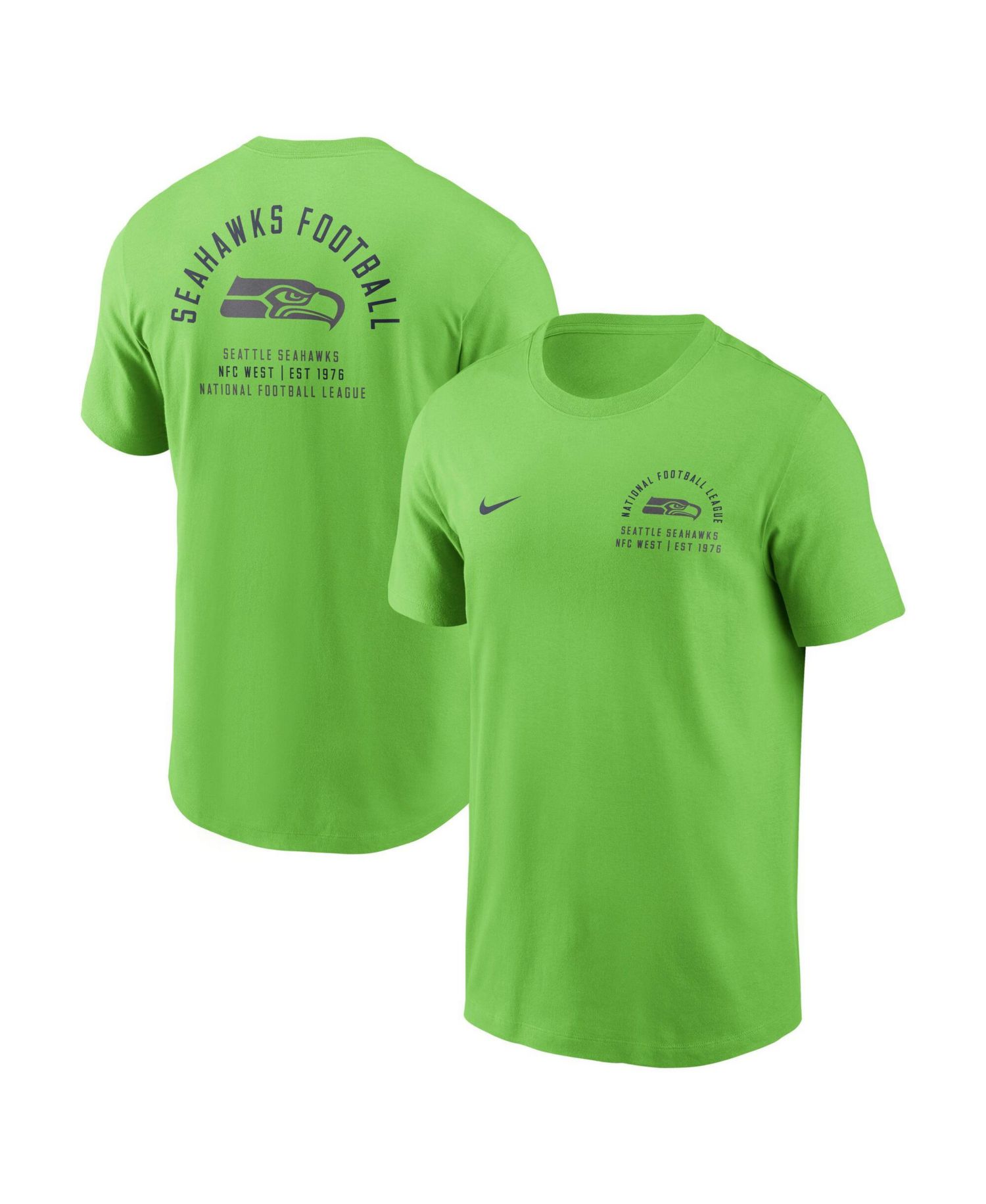 Men's Seattle Seahawks Graphic Crewneck T-Shirt