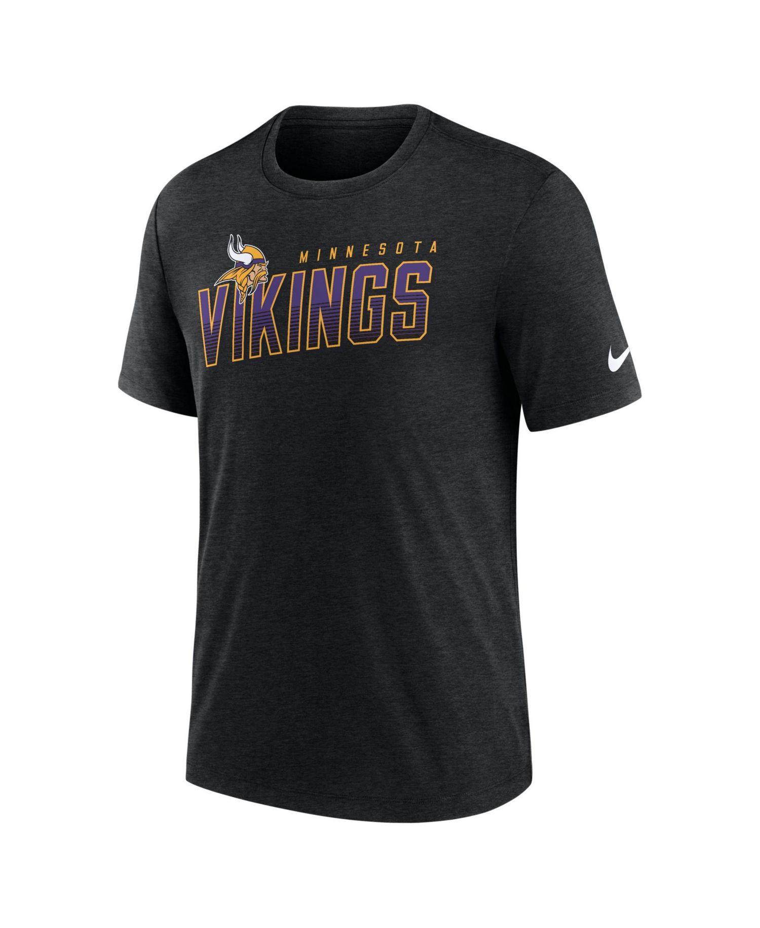 Men's Minnesota Vikings Believe The Game Tri-Blend Screen-Print Graphic T-Shirt