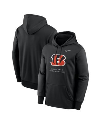 Men's Cincinnati Bengals Toss Sweep Two-Way Stretch Hoodie