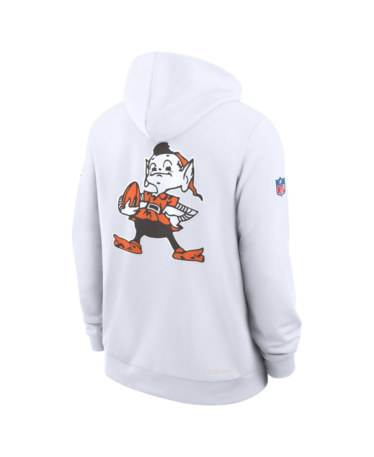 Nike Men's Cleveland Browns Standard Issue Relaxed-Fit Heavyweight Hoodie