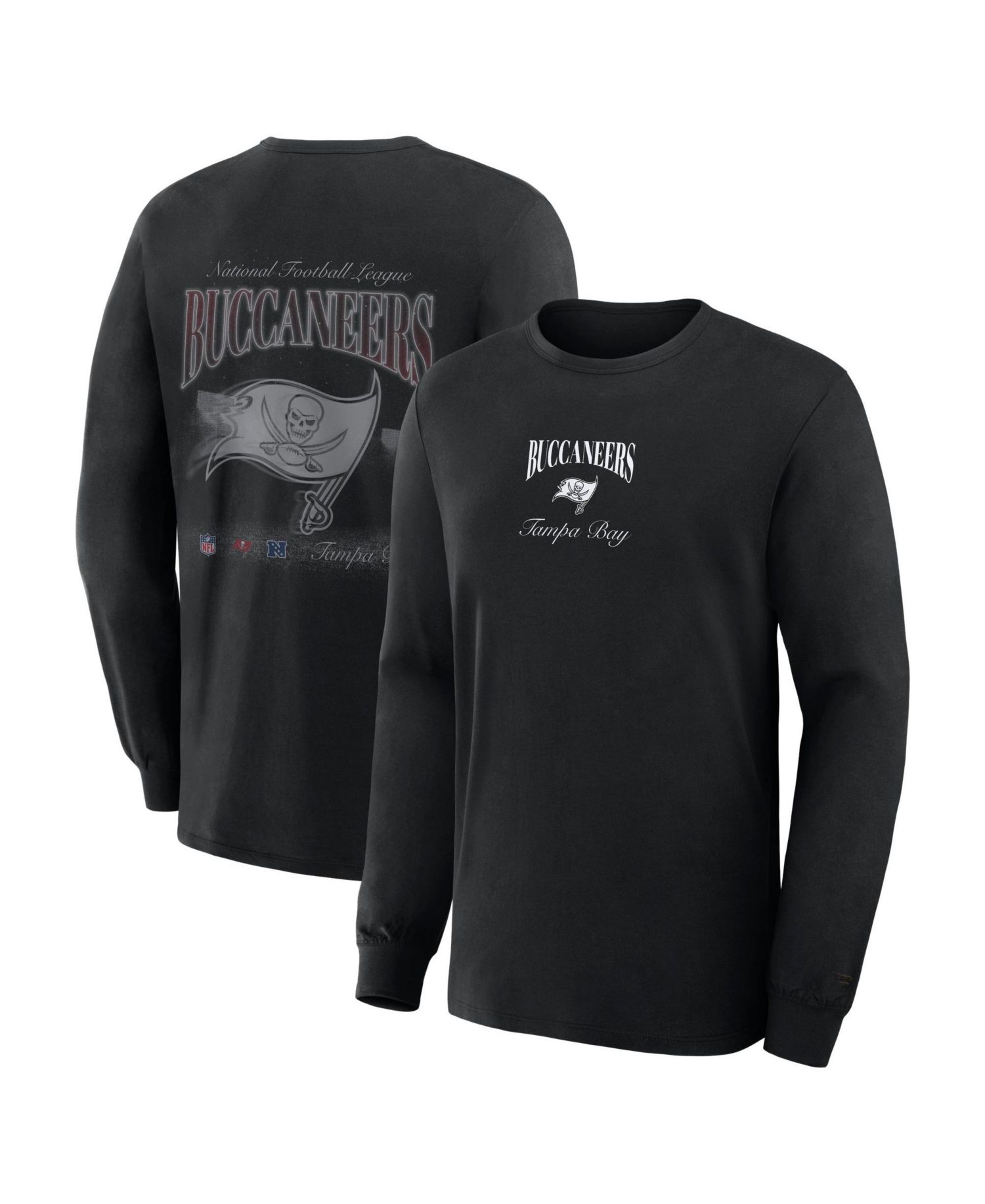 Men's Tampa Bay Buccaneers Midnight Falls Long-Sleeve T-Shirt