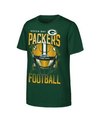 Boys' and Girls' Full Gear Green Bay Packers Graphic Regular-Fit T-Shirt