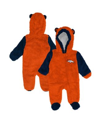 Baby Boys' and Girls' Denver Broncos Stay Napping Fleece Footed Pajamas