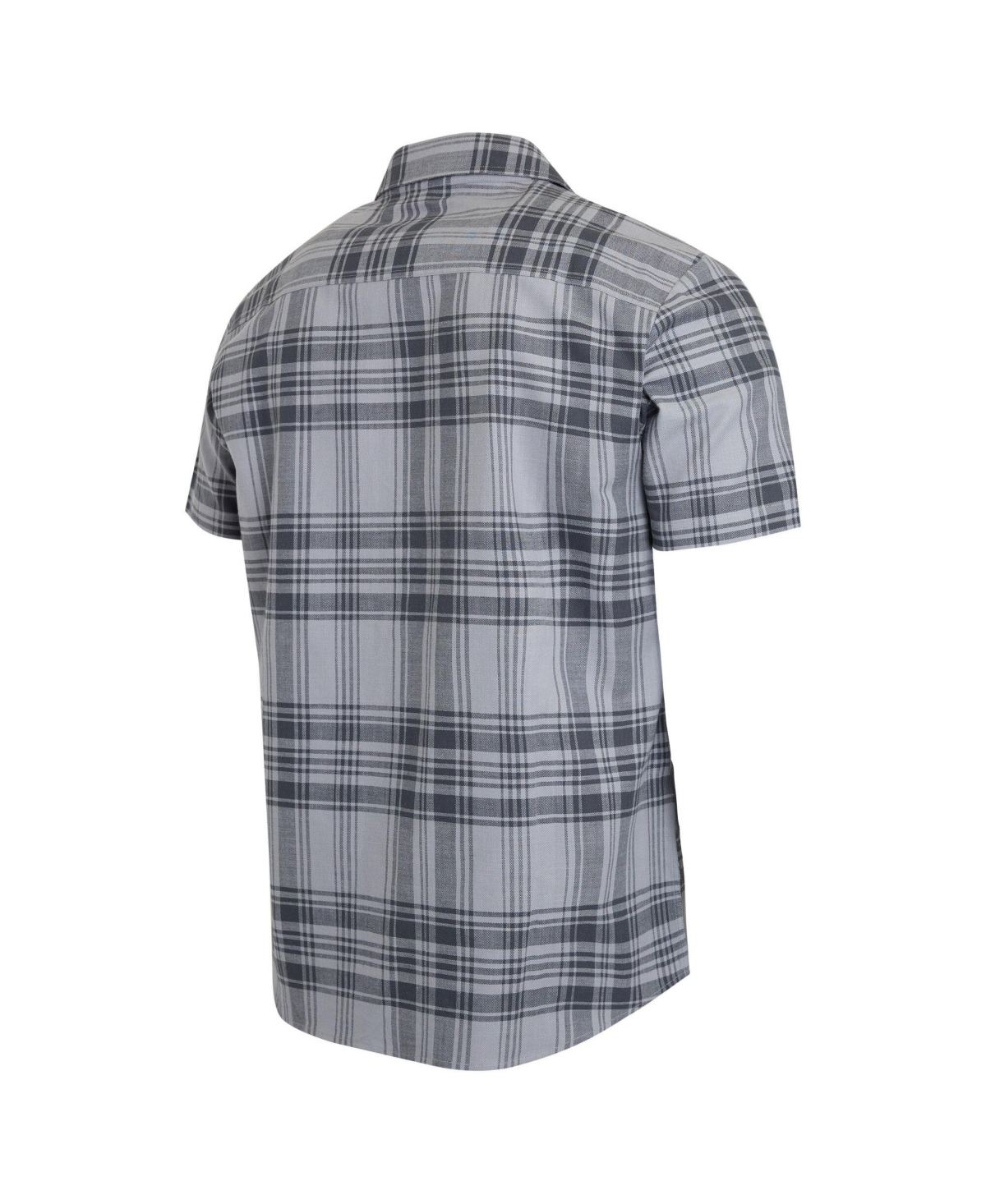 Darius Rucker Collection By Fanatics Men's Las Vegas Raiders Plaid Classic-Fit Button-Up Shirt