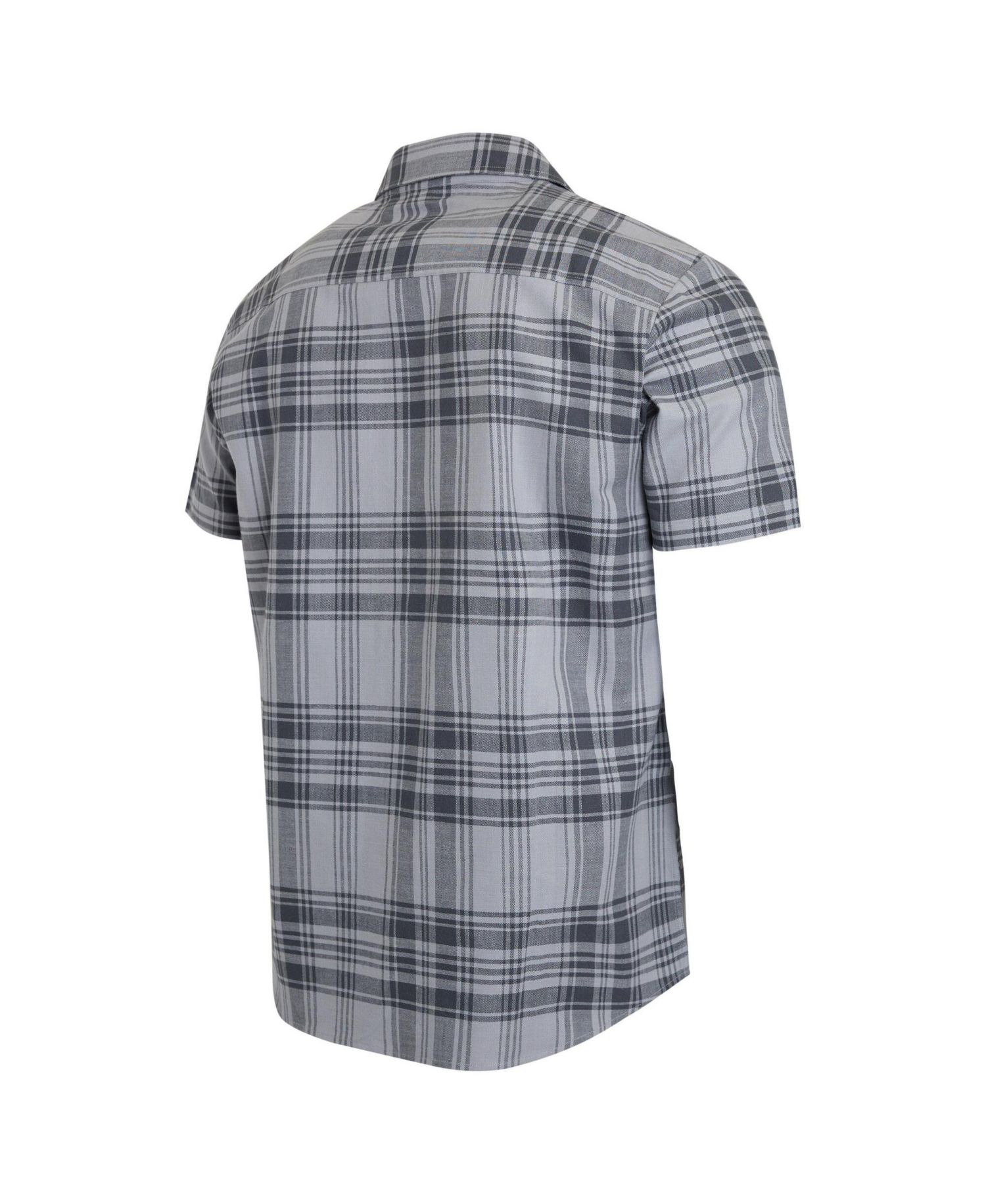 Men's Las Vegas Raiders Plaid Classic-Fit Button-Up Shirt