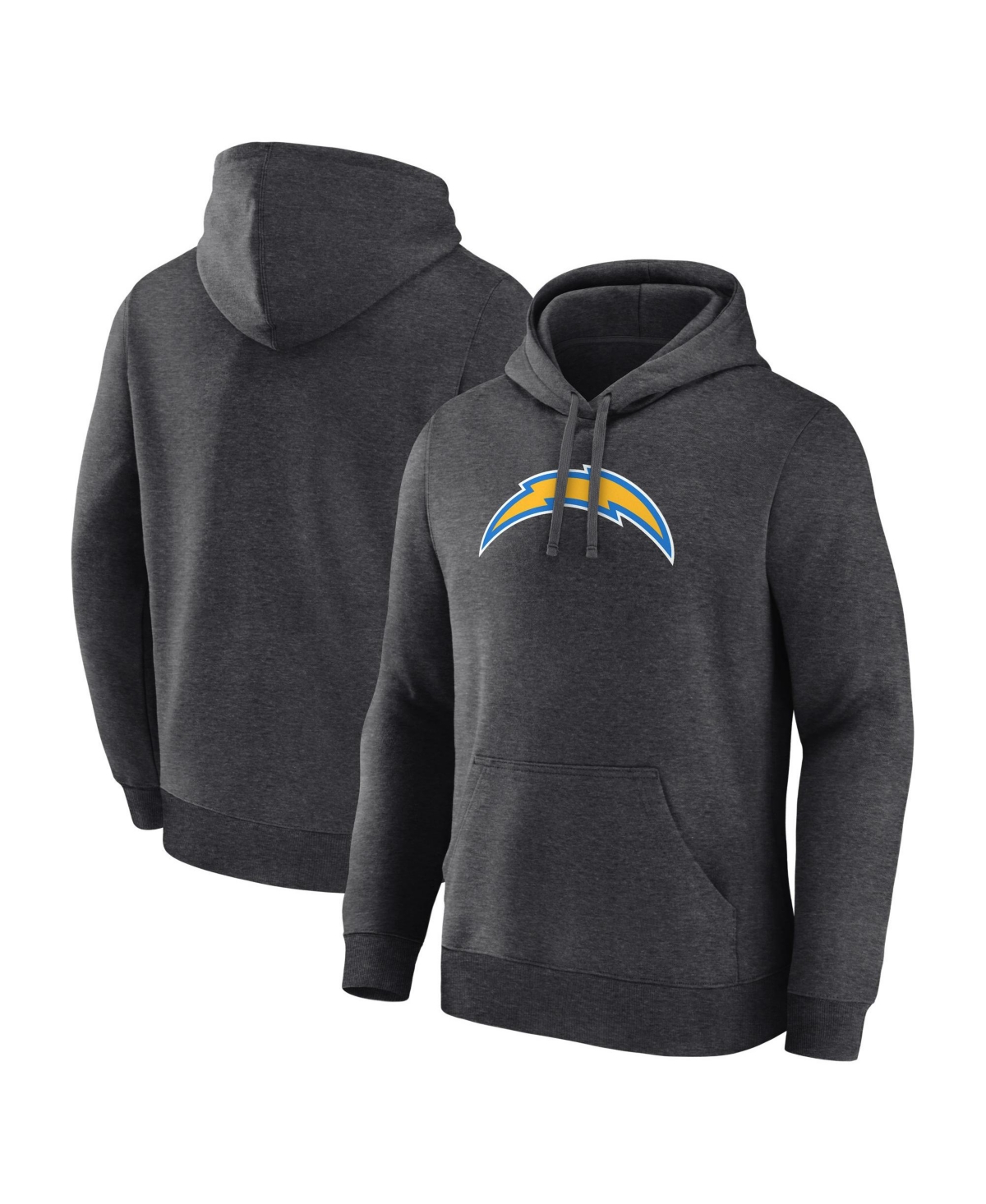 Logo Athletic Men's Los Angeles Chargers Graphic Midweight Fleece Pullover Hoodie
