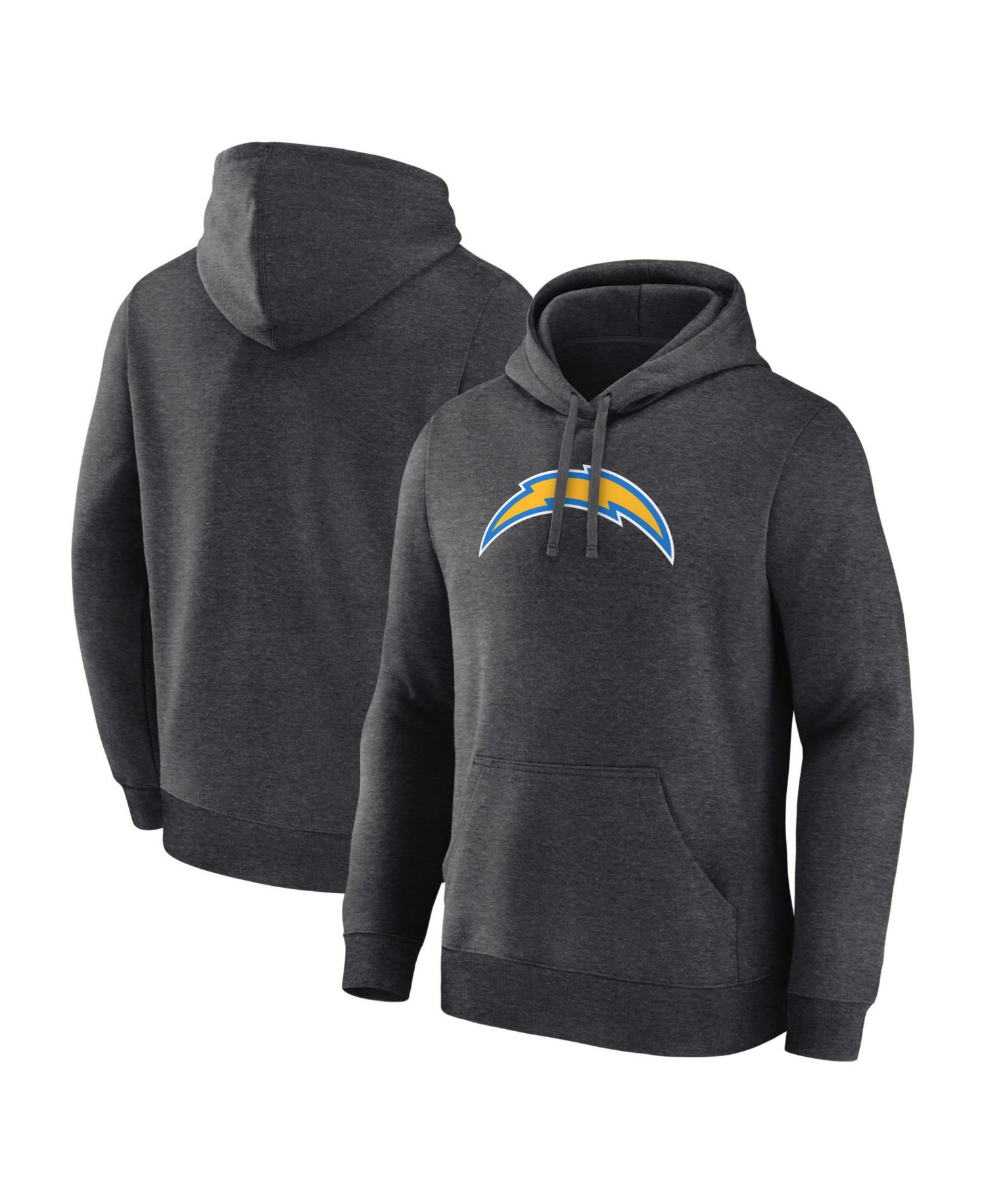 Men's Los Angeles Chargers Graphic Midweight Fleece Pullover Hoodie