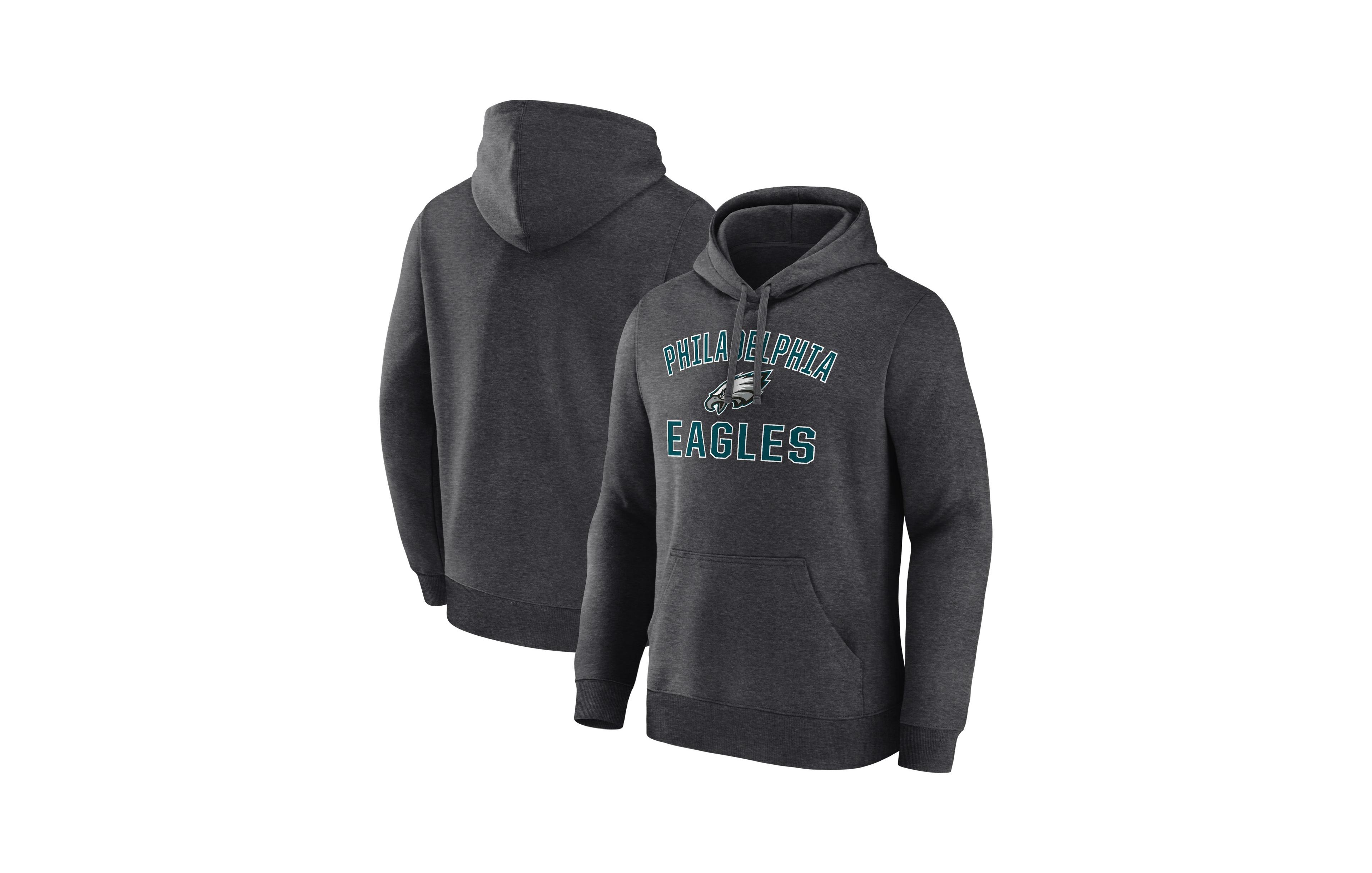 Logo Athletic Men's Philadelphia Eagles Arch Victory Fleece Hoodie