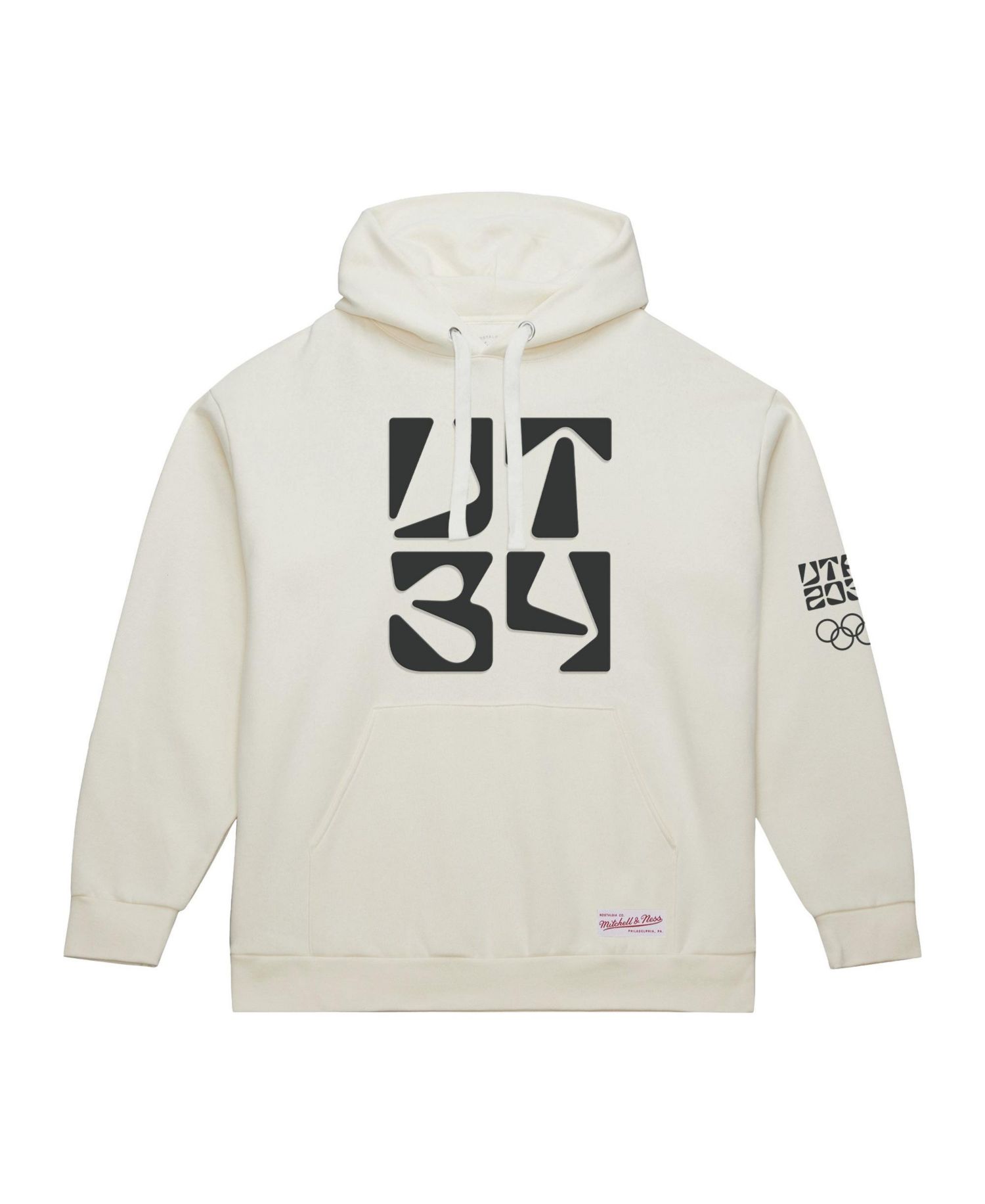 Women's Mitchell Ness Utah 2034 Graphic Fleece Pullover Hoodie