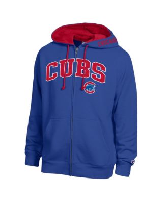Men's Chicago Cubs Full-Zip Fleece Hoodie