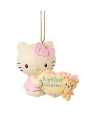 Hello Kitty Baby's First Christmas Hanging Ornament