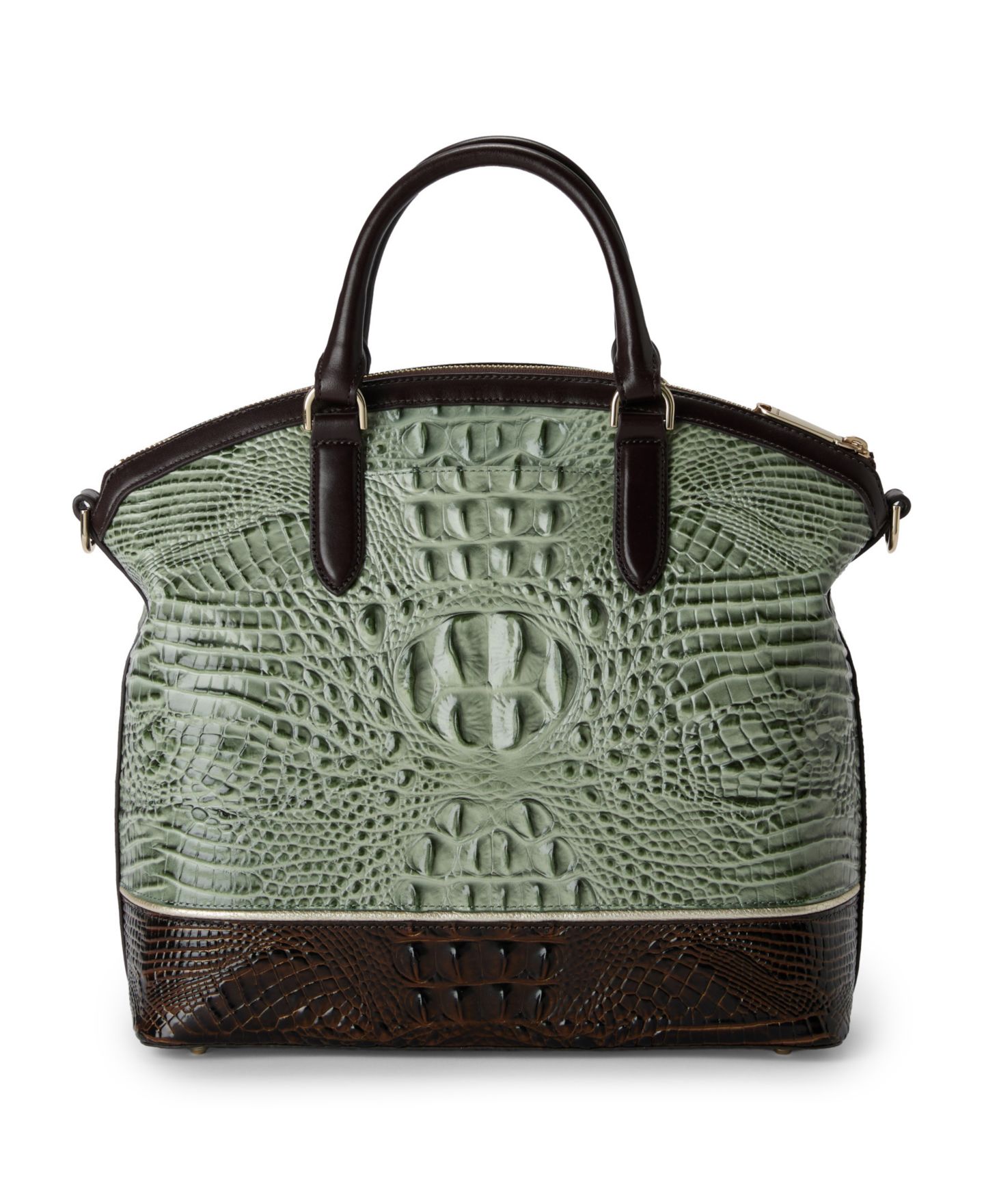 Женская сумка Brahmin Duxbury Large Satchel, цвет: Softgrass — фото 2