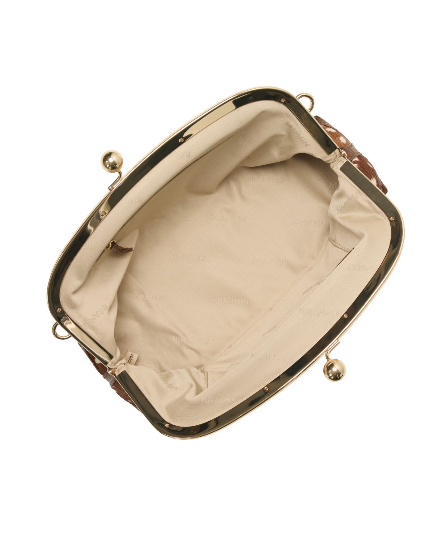 Женский клатч Brahmin Christine Wilds Leather Medium Clutch, цвет: Коричный — фото 4