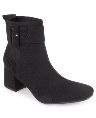 Women's Sunflower Knit Zipper Booties