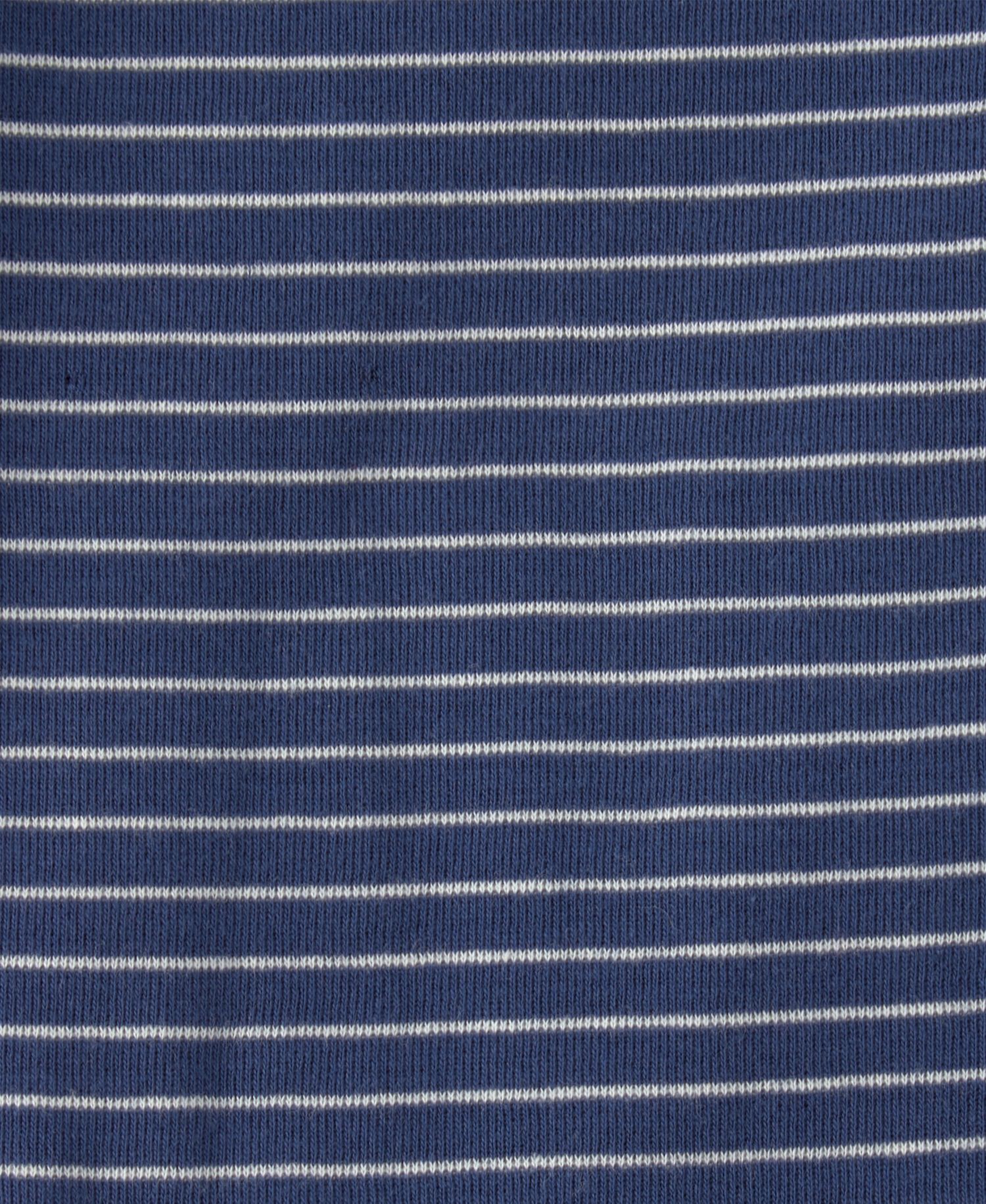 Baby Boys' Dog-Striped Long-Sleeve Bodysuit, 4-Pack