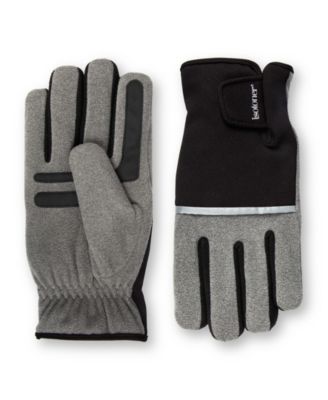 Men's SmartDri Fleece Stretch Touchscreen Reflective Gloves