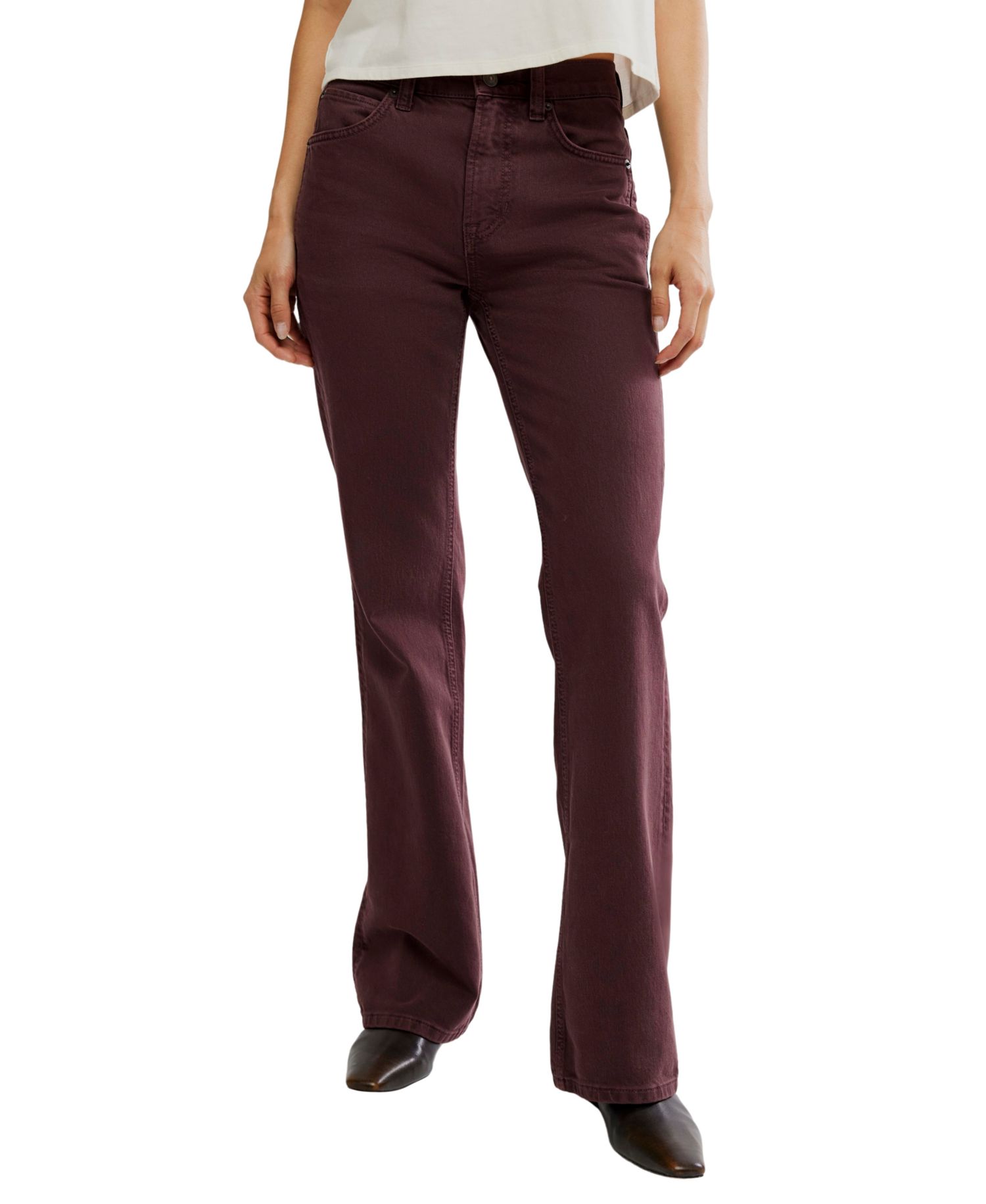 Women's Double Knot High-Rise Straight-Leg Jeans