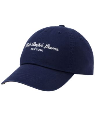 Men's Embroidered Logo Twill Ball Cap