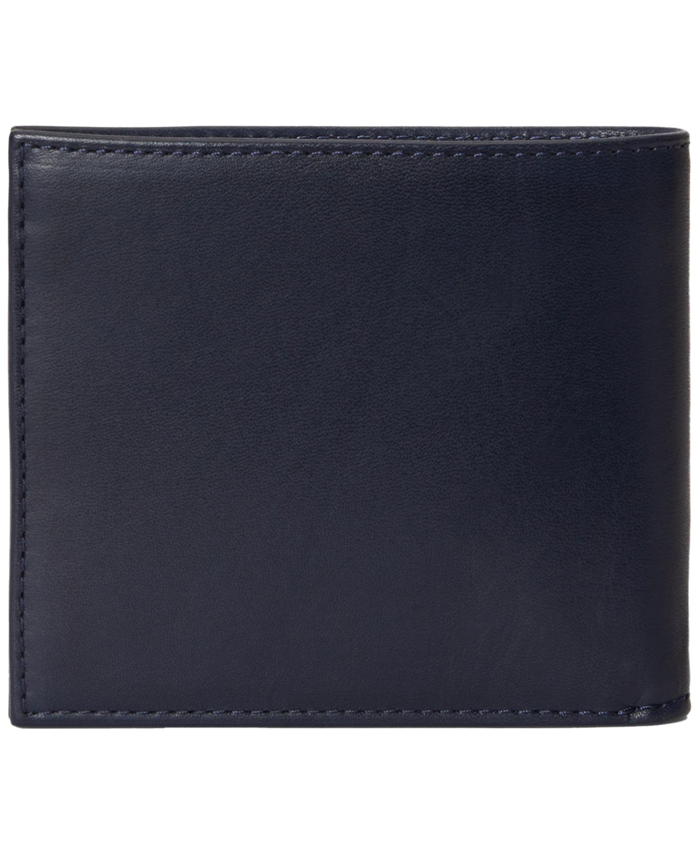Кошелёк Polo Ralph Lauren Polo Bear Leather Bifold Wallet, цвет: Тёмно-синий — фото 2