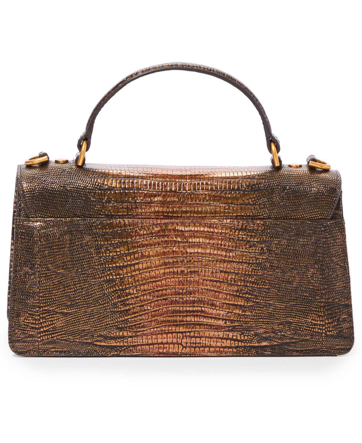 Brahmin Genie Small Leather Satchel Handbag