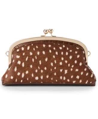 Christine Wilds Leather Medium Clutch Handbag