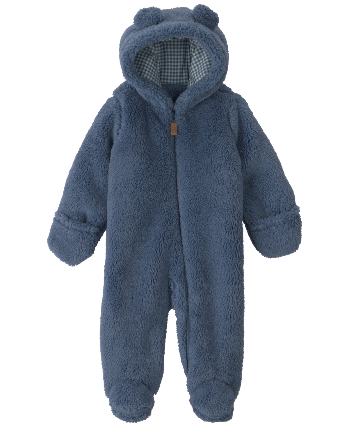 Carter's Baby Boys' Bear Teddy Fleece Hooded Jumpsuit