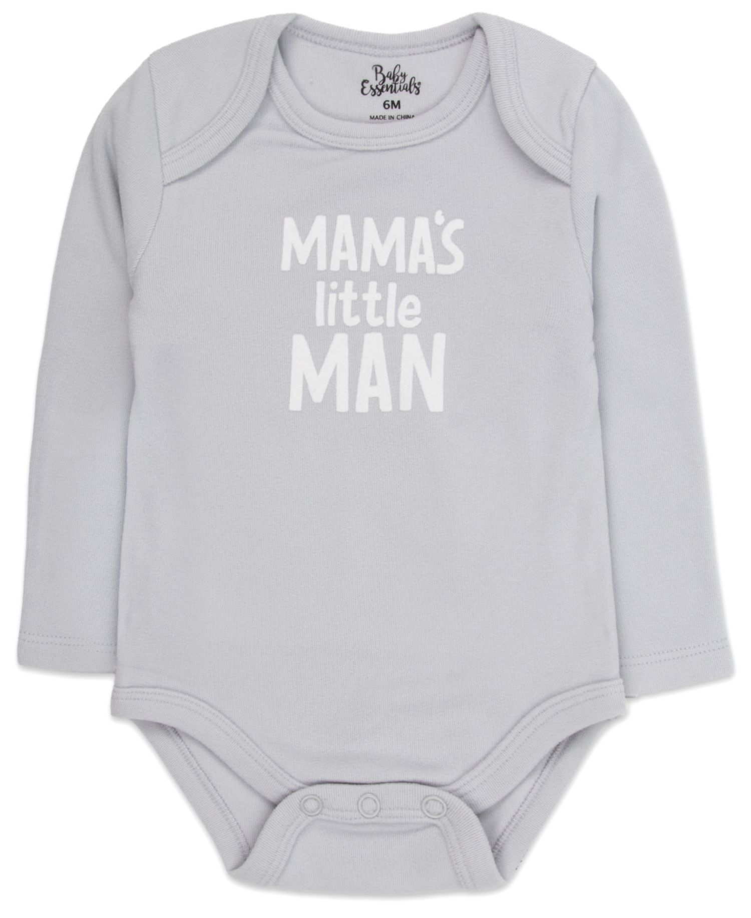 Baby Boys' Crewneck Long-Sleeve 3-Piece Bodysuit Set