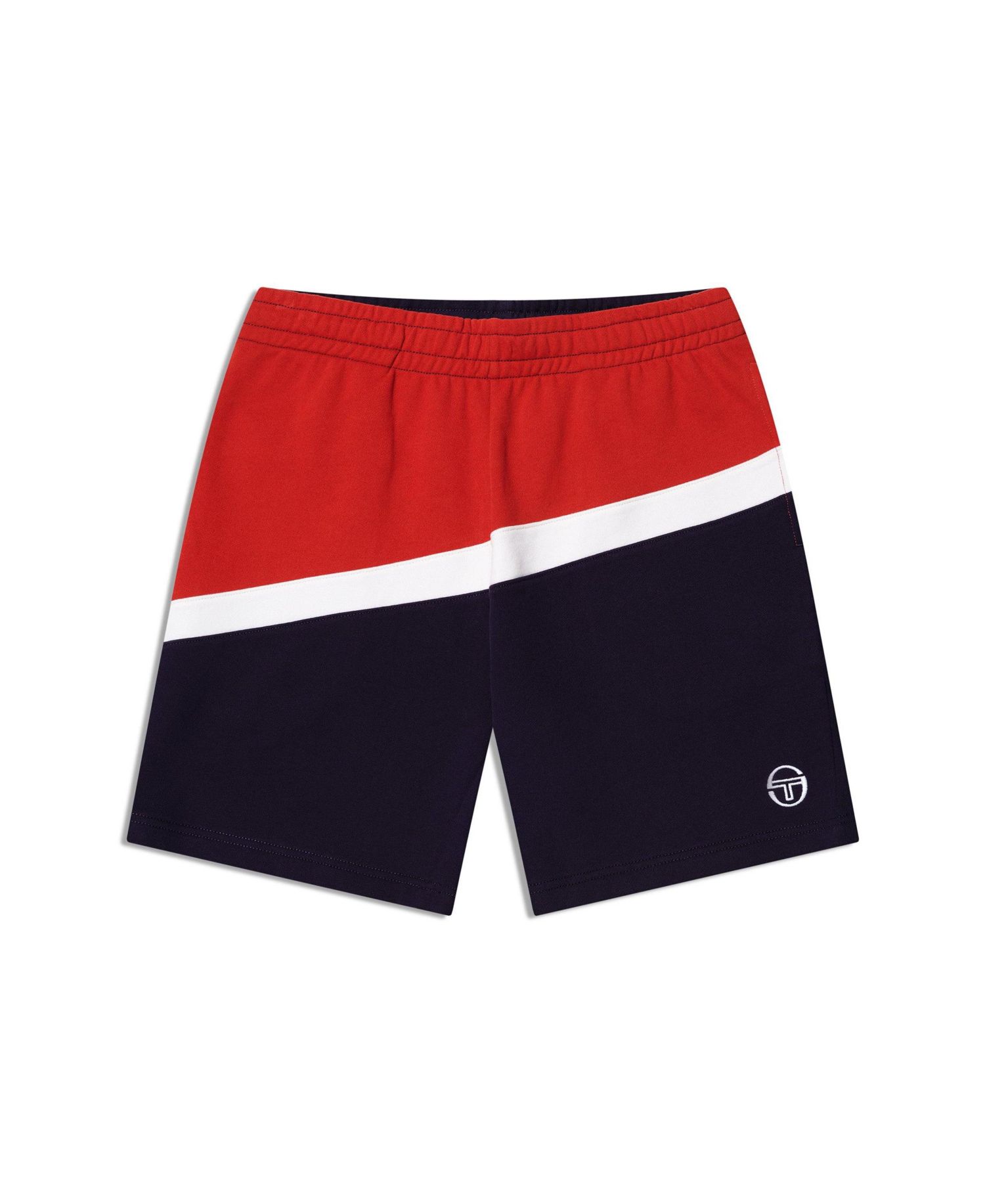 Men's Affilato French-Terry Color-Block Shorts, 6" Inseam