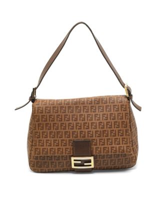 Women's Coated Canvas Shoulder Bag