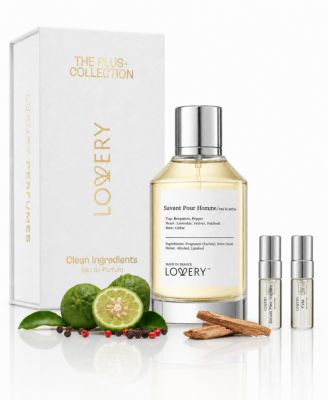 Savant Pour Homme Eau de Parfum 3pc Gift Set - 3.4fl oz Mens Perfume Gift Set with Mini Perfume and Free Gift Sample