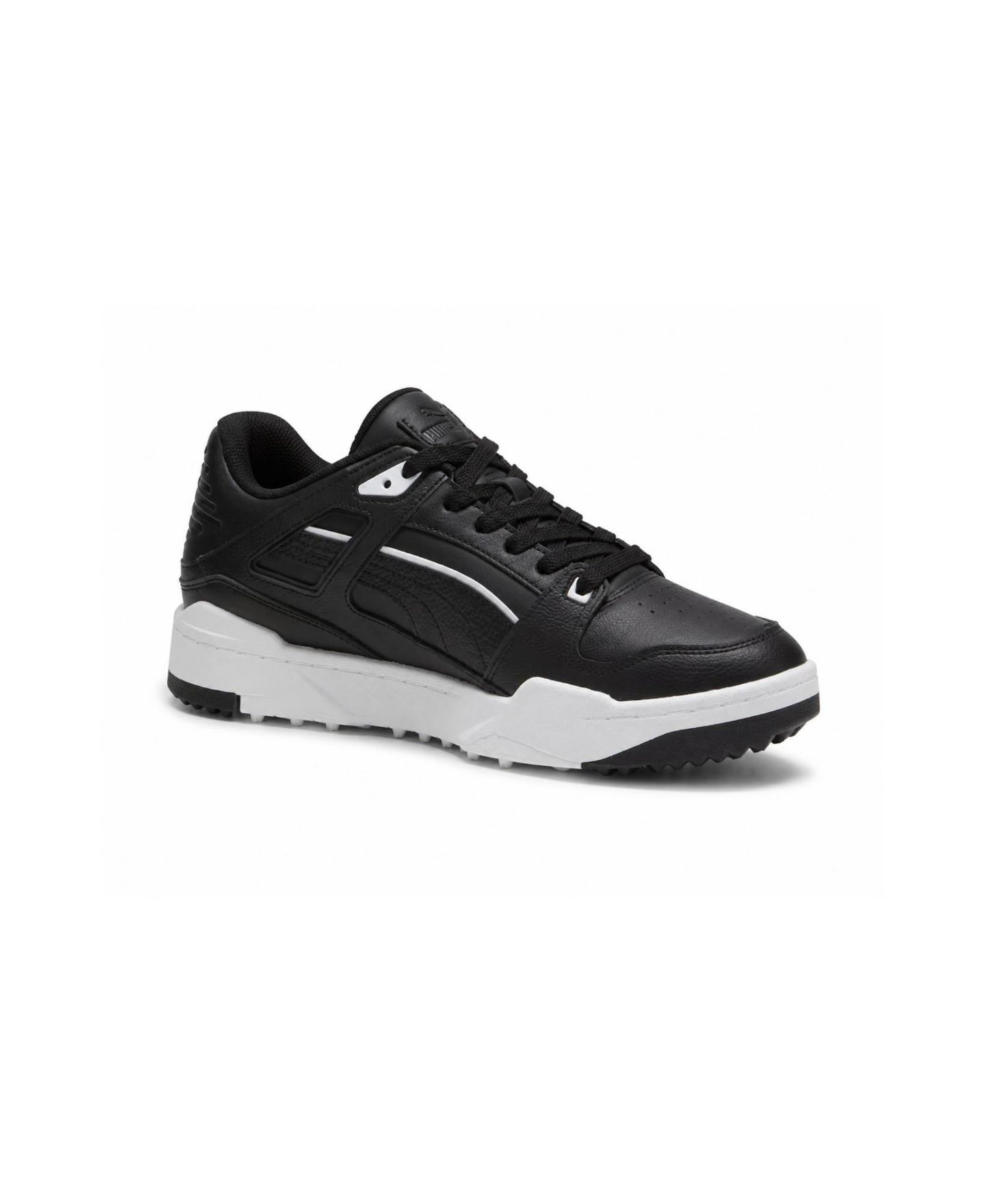 Мужские кроссовки Puma Golf Slipstream G Spikeless Golf Sneakers, цвет: Чёрный / Белый — фото 1