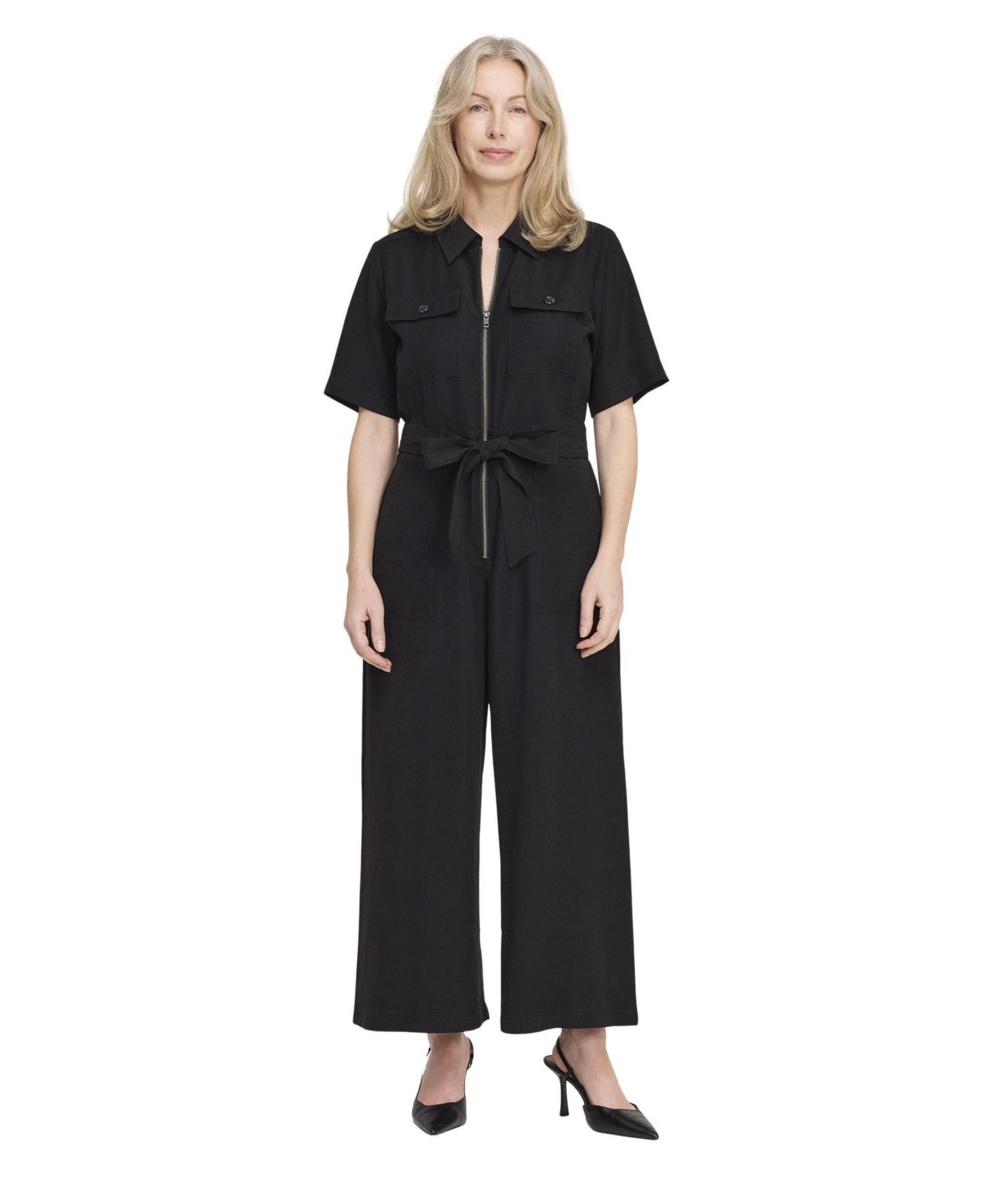 Women's Marie Wide Leg Cropped Jumpsuit